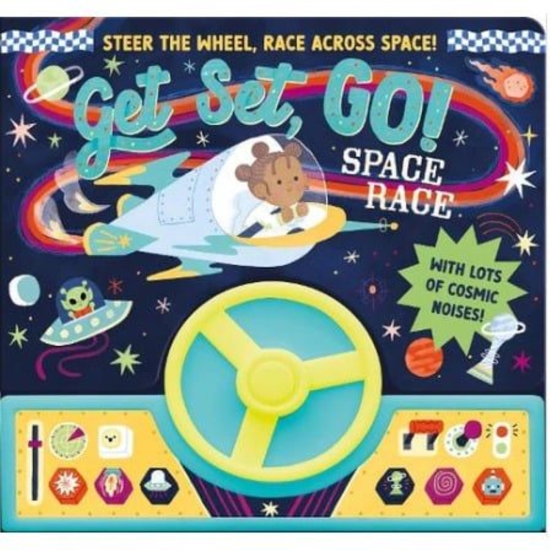 Sách Steering-Wheel Sound Book - Space Race