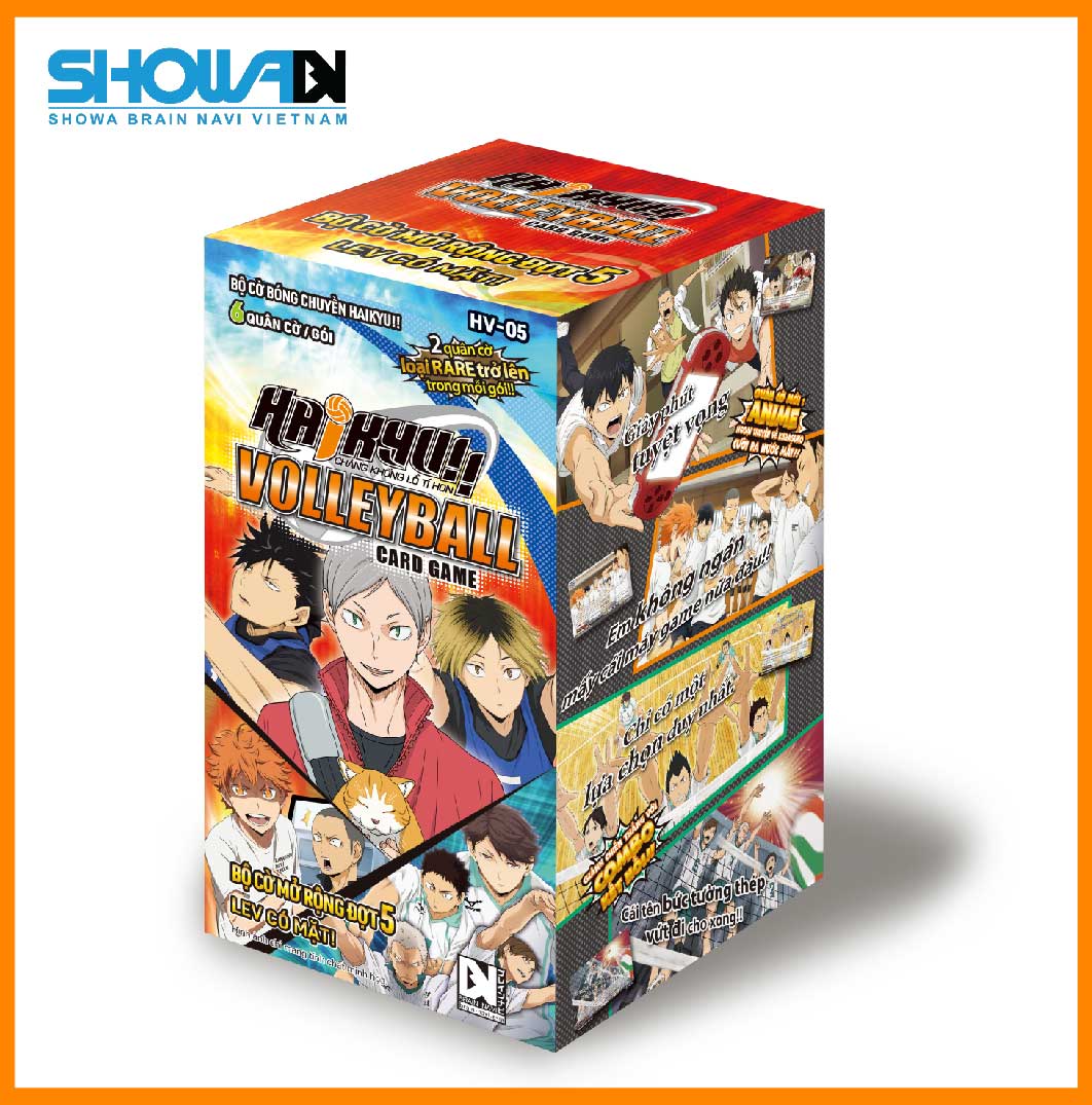 Hộp cờ mở rộng HV-05 - Bộ cờ bóng chuyền HAIKYU - 24 Gói