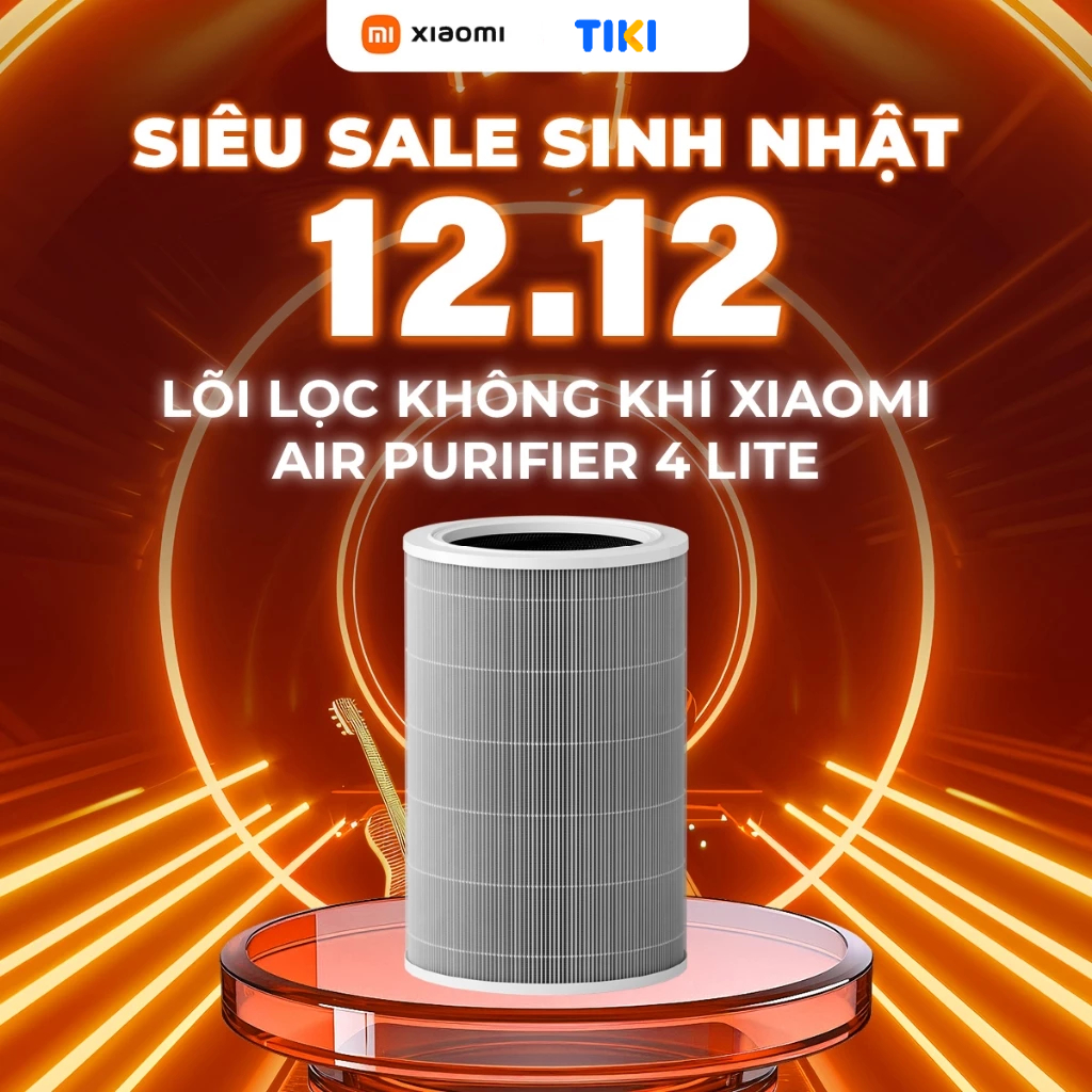 Lõi Lọc Không Khí Xiaomi Smart Air Purifier 4 Filter - Hàng Chính Hãng