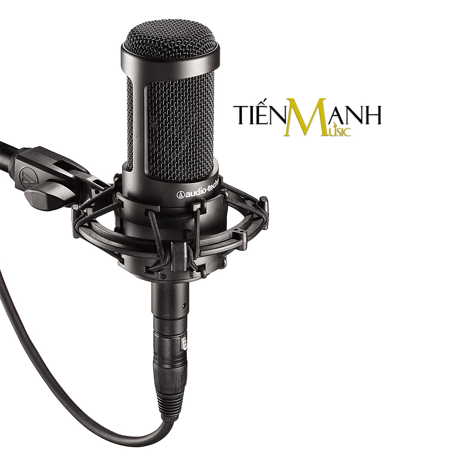 Micro AT2035 Audio Technica Mic Condenser Thu Âm Phòng Studio, Microphone Cardioid AT-2035