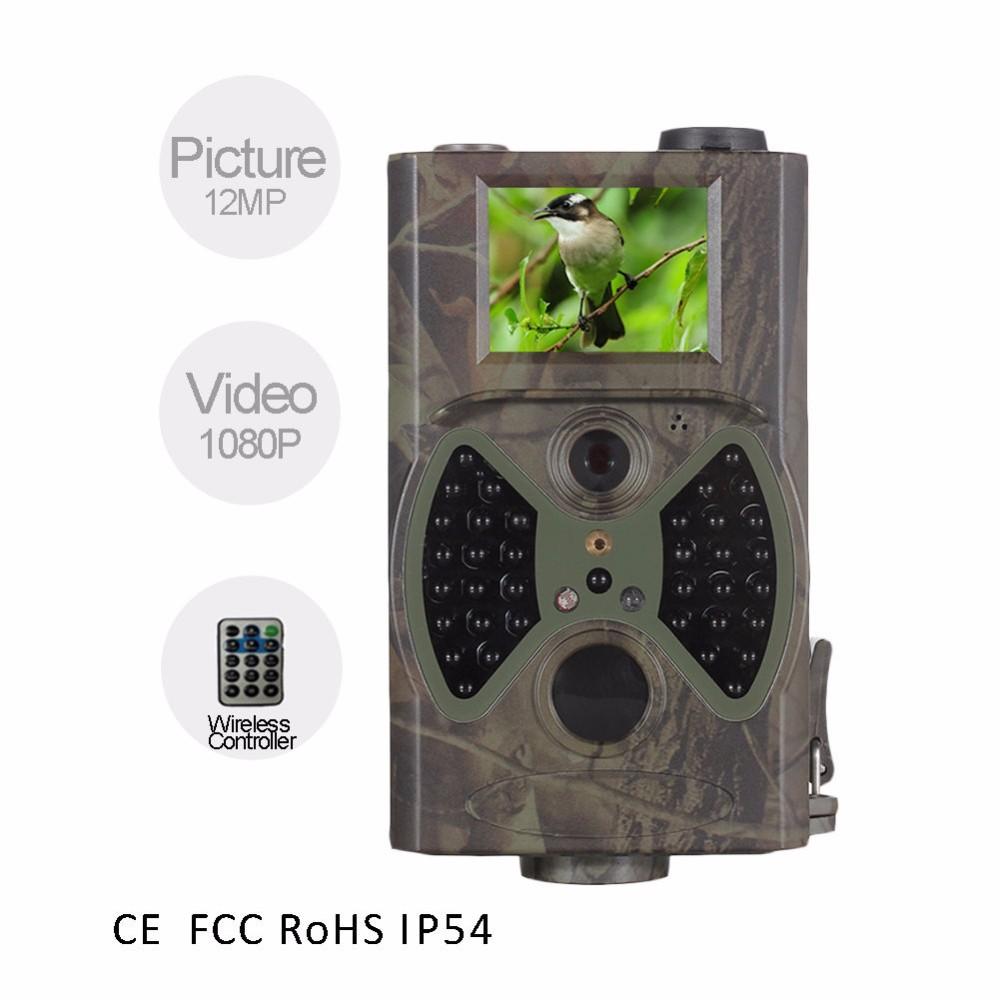 Wildlife Trail Camera Waterproof Infrared Hunting Game Camera with Night Vision Wireless Surveillance Tracking Camera HC-300A