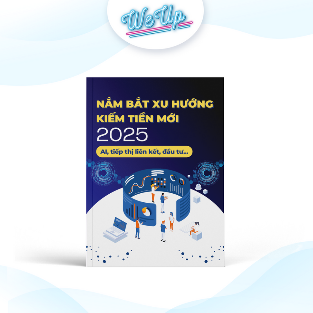 Combo 3 sách: Xu hướng kiếm tiền 2025, 100 Bài mẫu content, Công cụ AI sản xuất content tự động