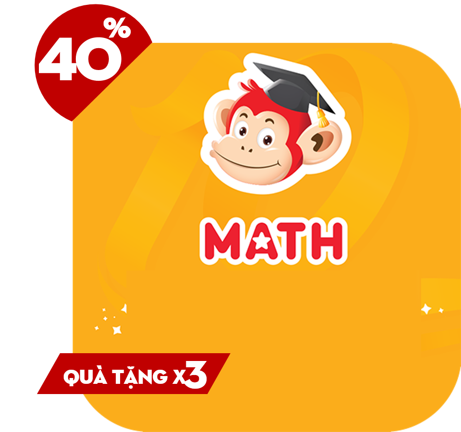Monkey Math (Mã giấy) - Toán tiếng Anh (Theo chương trình GDPT mới cho Mầm non và Tiểu học) (Trọn đời, 1 năm