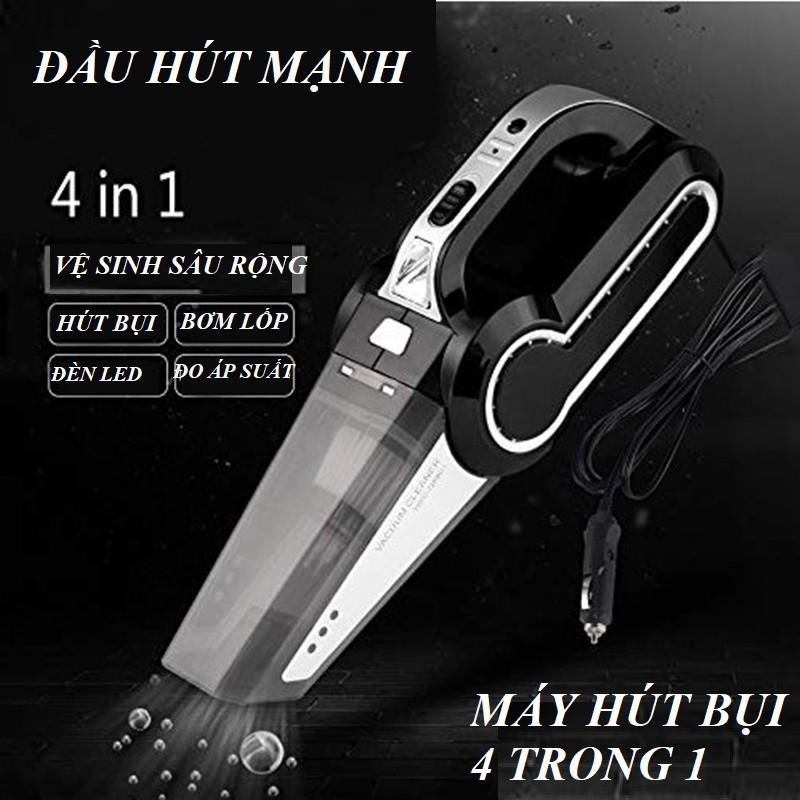 MÁY HÚT BỤI Ô TÔ 4 TRONG 1 ĐA NĂNG, MÁY BƠM LỐP Ô TÔ, VÀ ĐO ÁP SUẤT LỐP Ô TÔ
