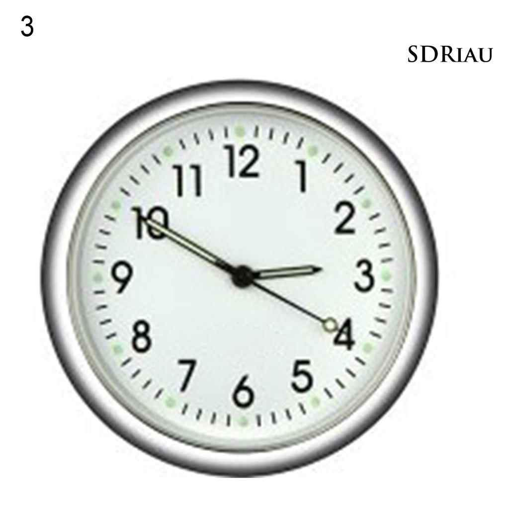 Đồng Hồ Kỹ Thuật Số Mini Phát Quang Tự Dính Trang Trí Nội Thất Xe Hơi