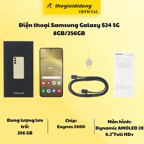 Điện thoại Samsung Galaxy S24 5G 8GB/256GB - Hàng Chính Hãng