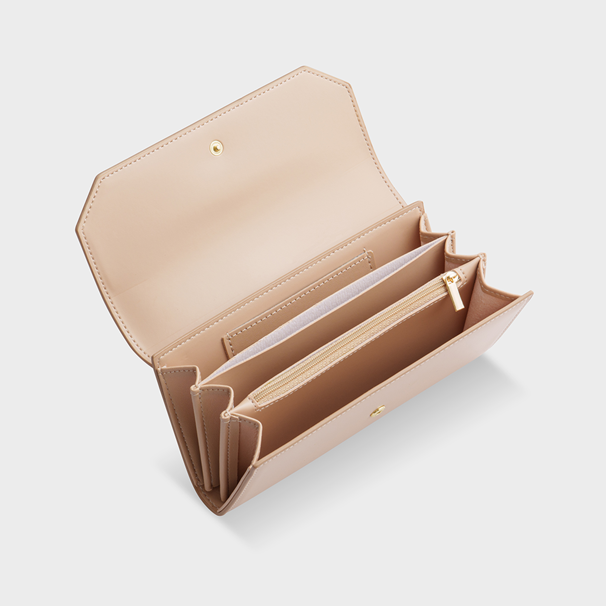 Ví Yuumy ( Thời trang nữ nắp gập kiểu cầm tay dáng dài - Ví da Seasand YV76 )