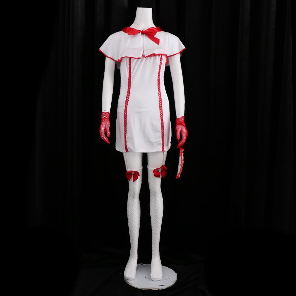 Nurse Fancy Dress Uniform CosplayHalloween Costumes Adults Role Play Outfit