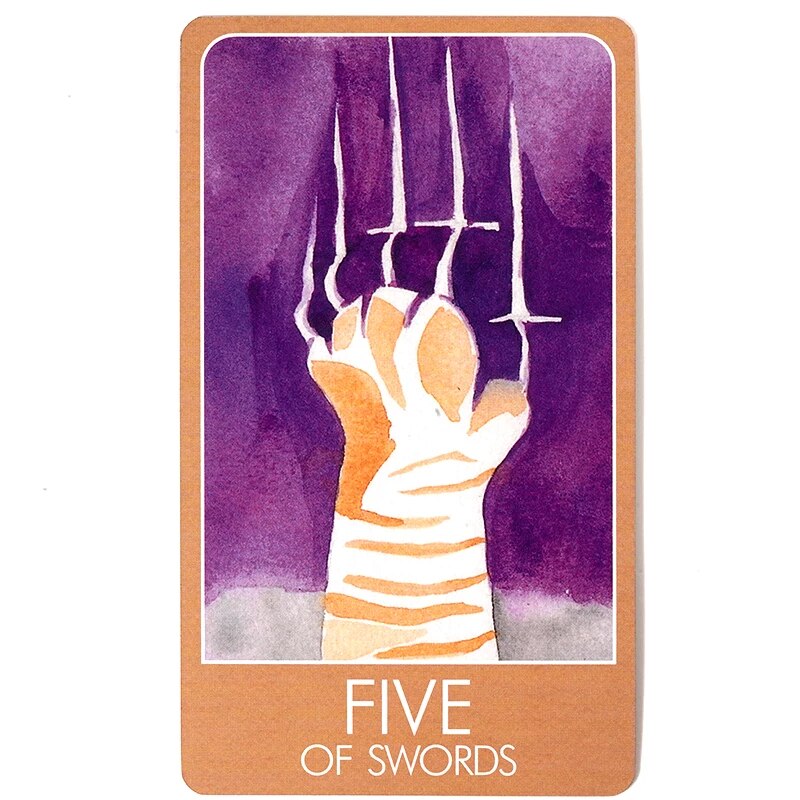 Bộ Bài Tarot Cats - Bài Bói Tarot Mèo Thẻ Mạ Cao Cấp