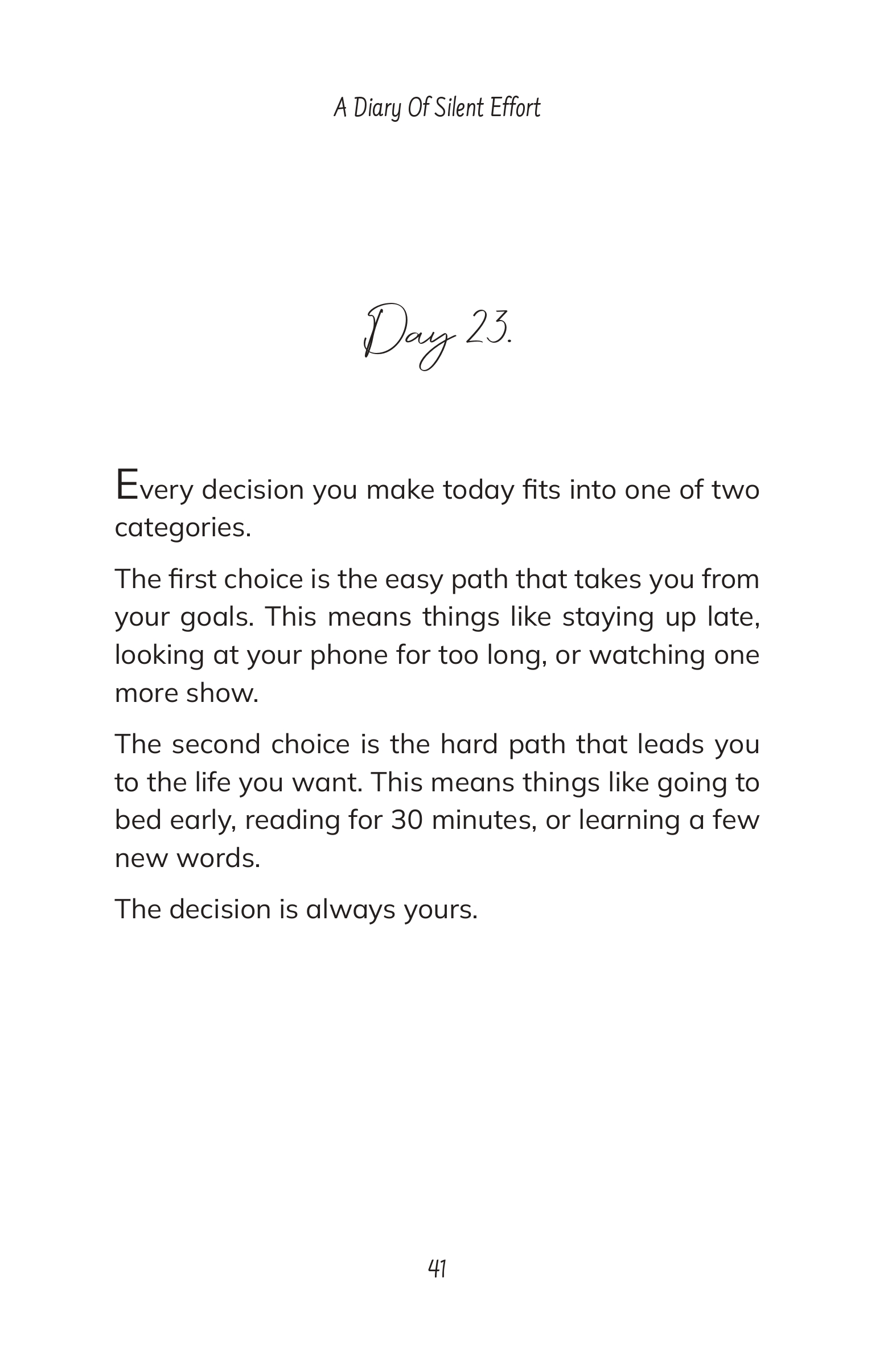 A Diary Of Silent Effort – Tôi Thích Dáng Vẻ Nỗ Lực Của Chính Mình - LiLy Trương  – Phiên Bản Song Ngữ Việt Anh