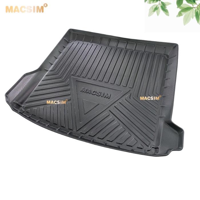 Lót cốp xe ô tô Audi Q8 2018-2022 chất liệu TPV thương hiệu Macsim màu đen hàng loại 2