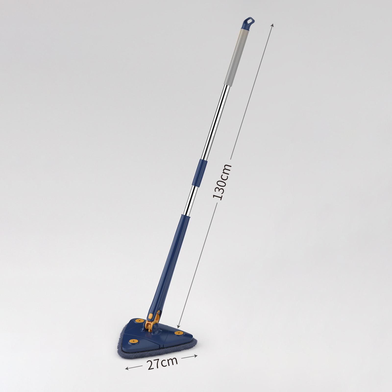 360 Rotatable Cleaning Mop with Mop Pads Triangle Floor Mop for Engineered Hardwood Laminate