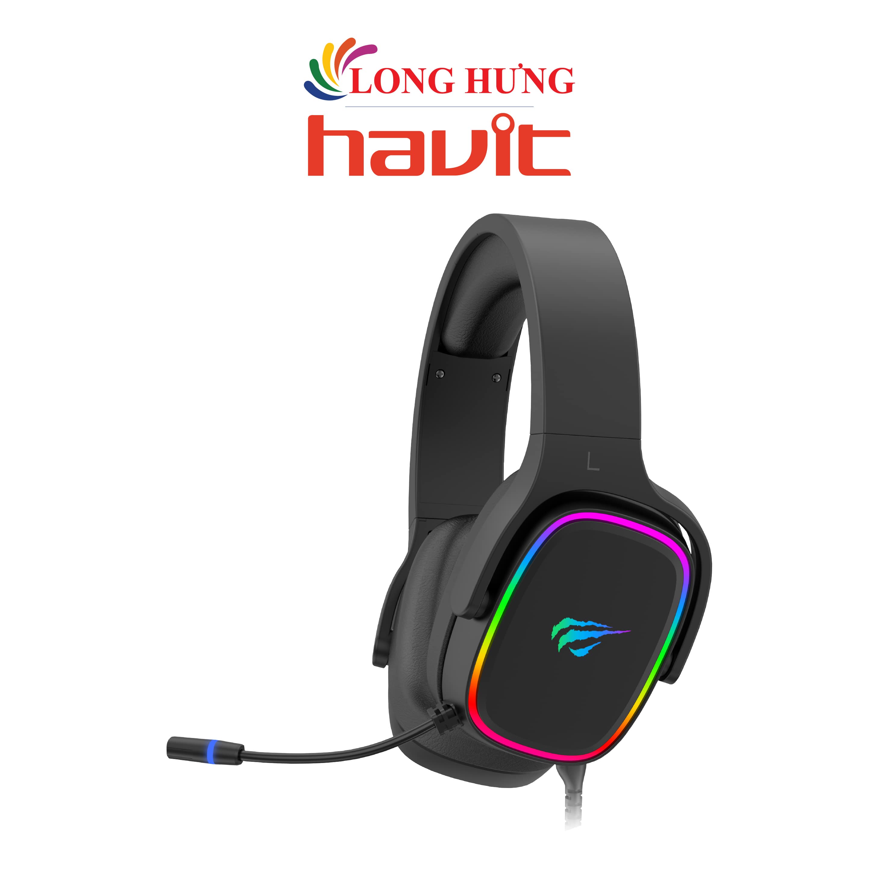 Tai nghe chụp tai có dây Gaming Havit H2029U - Hàng chính hãng