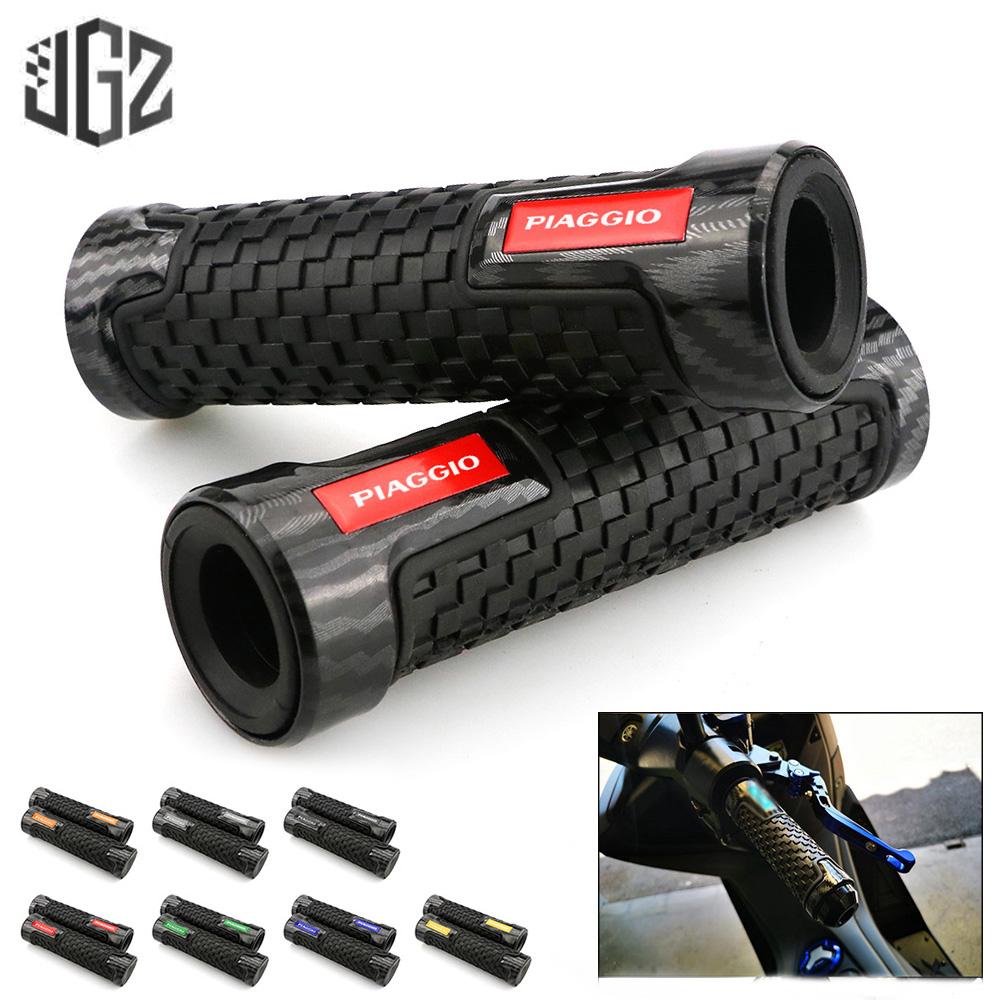 Bọc Tay Lái Xe Mô Tô Bằng Sợi Carbon Piaggio 22mm Cho Vespa Gts Sprint Primavera 150 Lx