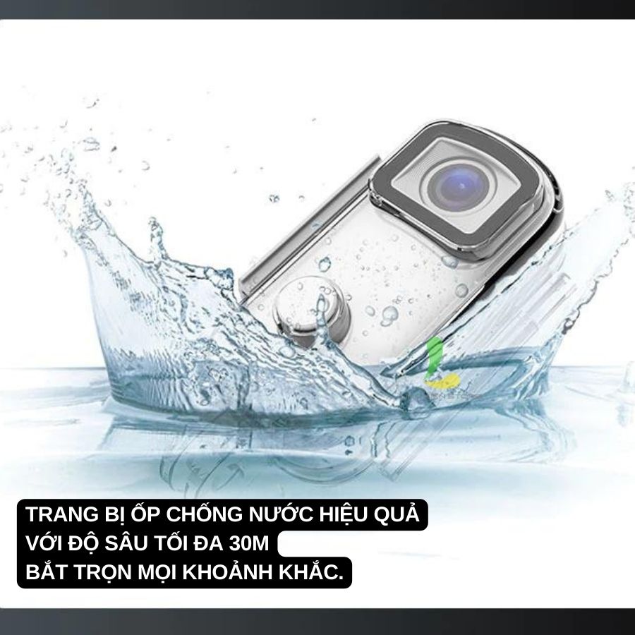 Camera hành trình SJCAM C100 Plus - Máy quay hành động nhỏ gọn bỏ túi phiên bản nâng cấp độ phân giải Zoom 2X - Hàng nhập khẩu