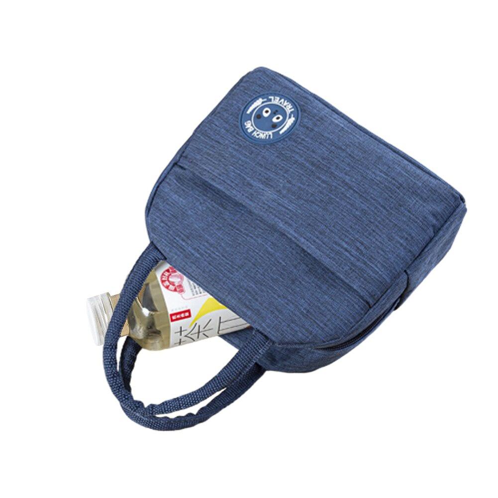 AA Lunch Bag, Portable Multifunctional Large Capacity Thermal Bag Insulated Bag Lunch Box, Gray