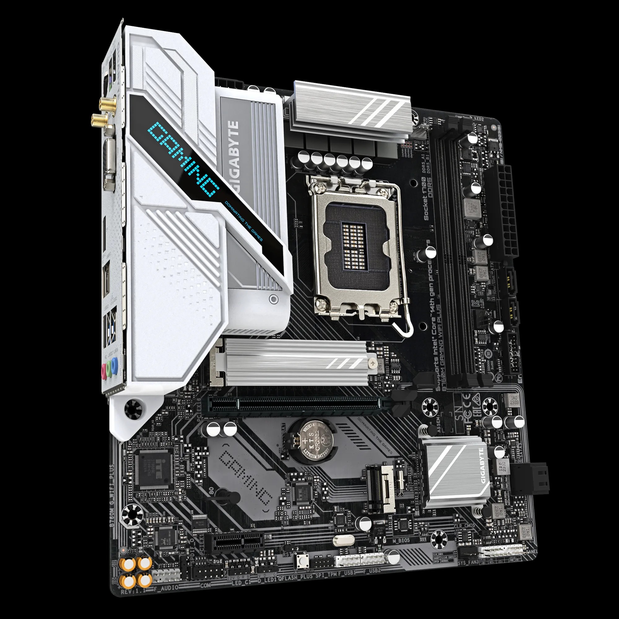 Mainboard Gigabyte B760M G WIFI PLUS Socket LGA1700 - Hàng Chính Hãng