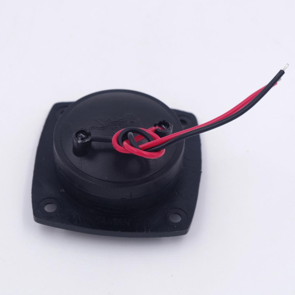 3X Marine/Boat LED Companion Way Courtesy Accent LED White Light Black Bezel