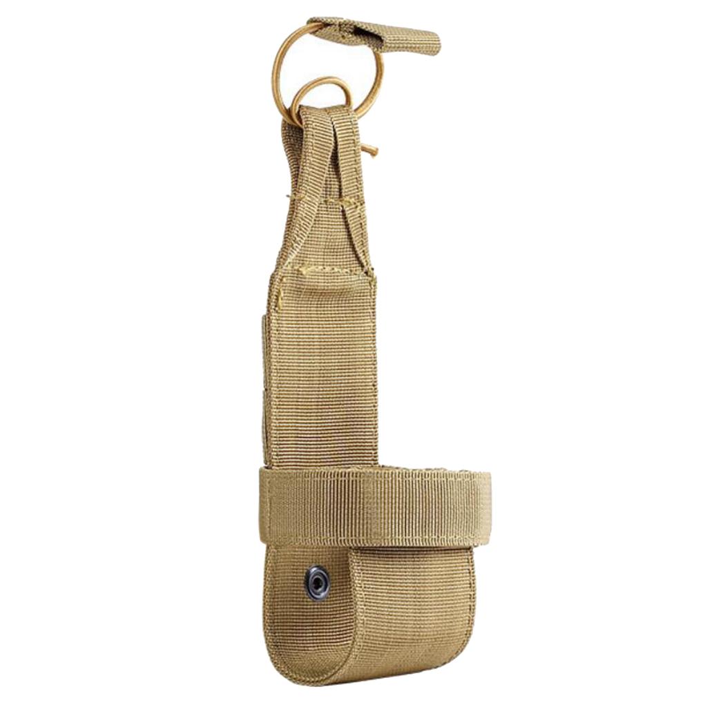 Water Bottle Holder, Nylon Molle Bottle Carrier Belt Backpack Bottle Holder for Outdoor Walking Running Hiking Cycling Camping Travel