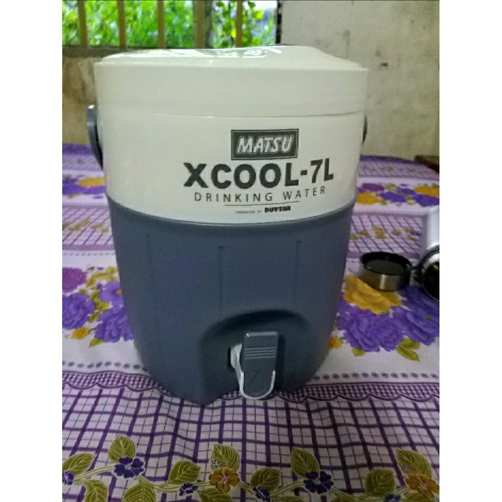 Bình Đá Xcool 7 Lít Duy Tân 23.5 x 22 x 29 cm - Thùng đá có van xả