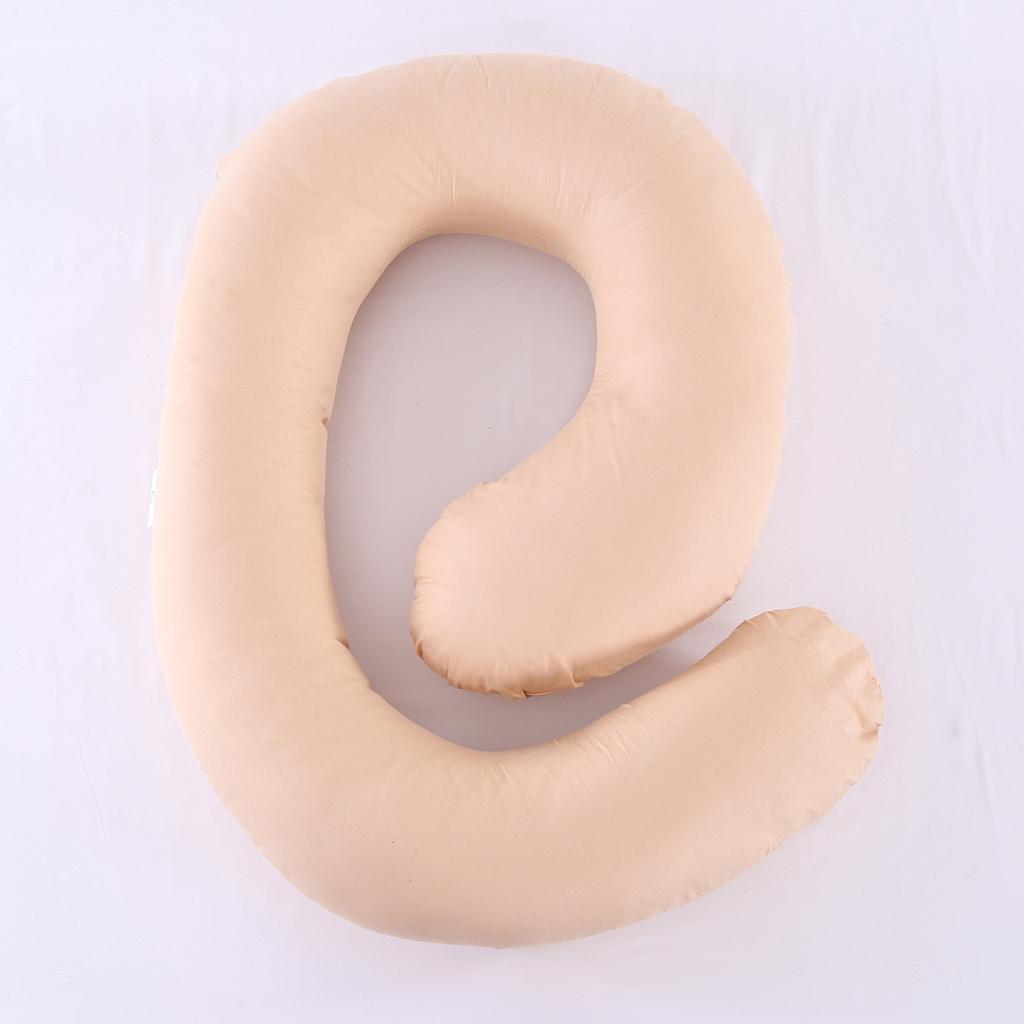 C Shape Body Bolster Maternity  Support Pillow 130x75x20cm
