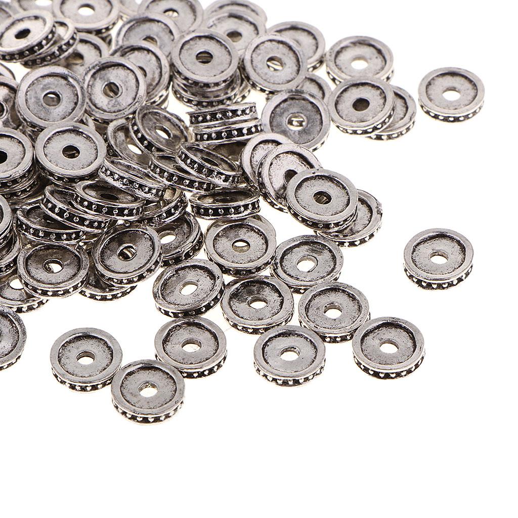 100Pcs 8mm Jewelry Findings Beading Smooth Beads for Necklace Decoration