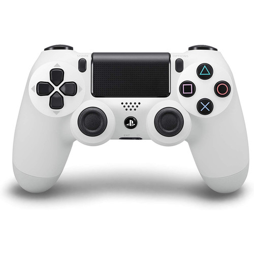 Tay Cầm Chơi Game Cho PS4 Không Dây - Hỗ Trợ Rung (White Color)