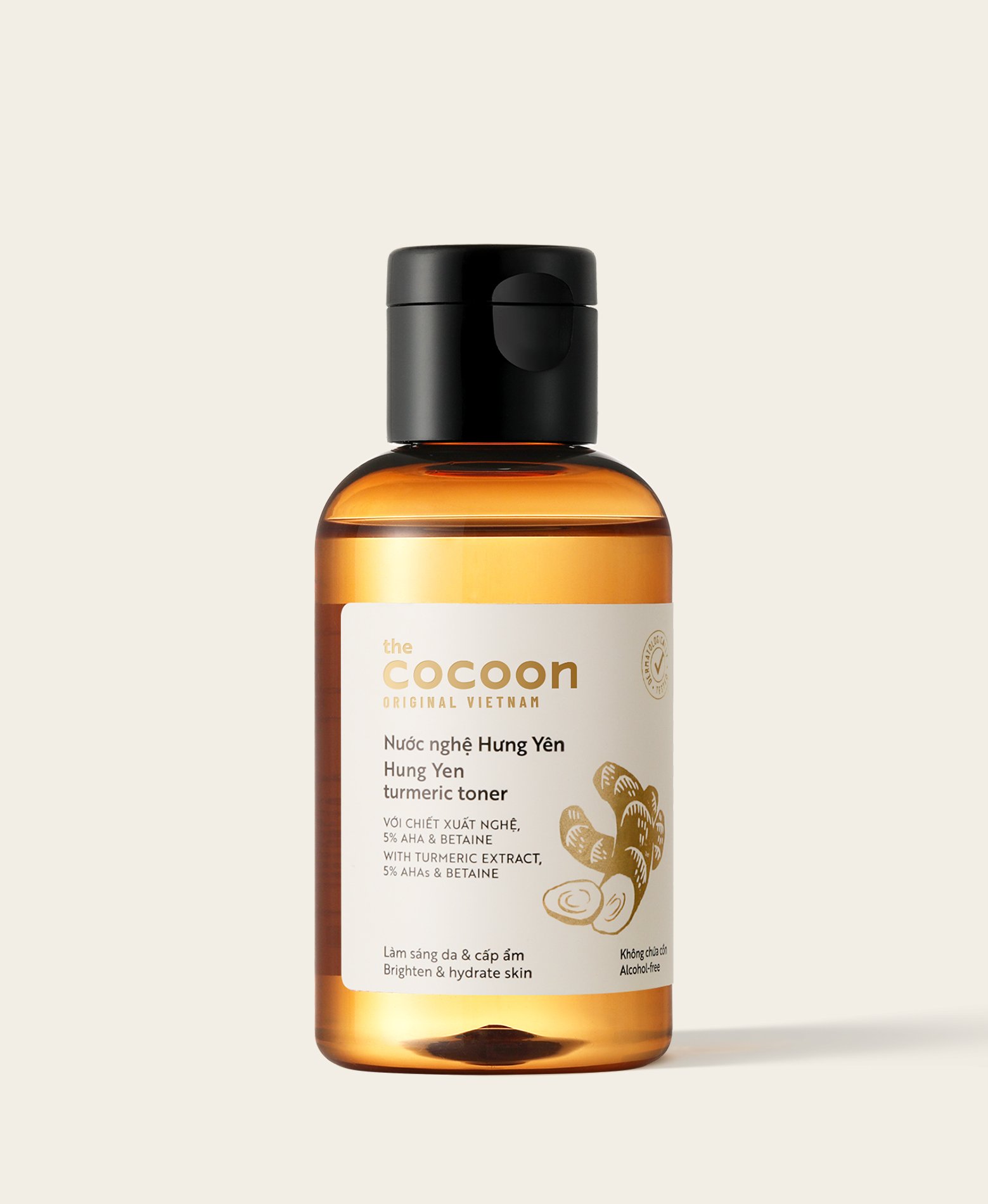 Combo Sữa rửa mặt nghệ Hưng Yên Cocoon 140ml + Toner Nước nghệ Cocoon 140ml
