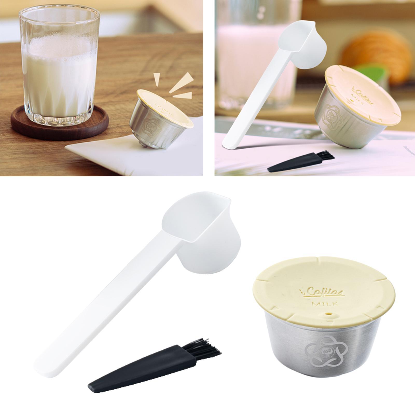 Reusable Coffee pod with Silicone Cap Coffee Machine Accessories