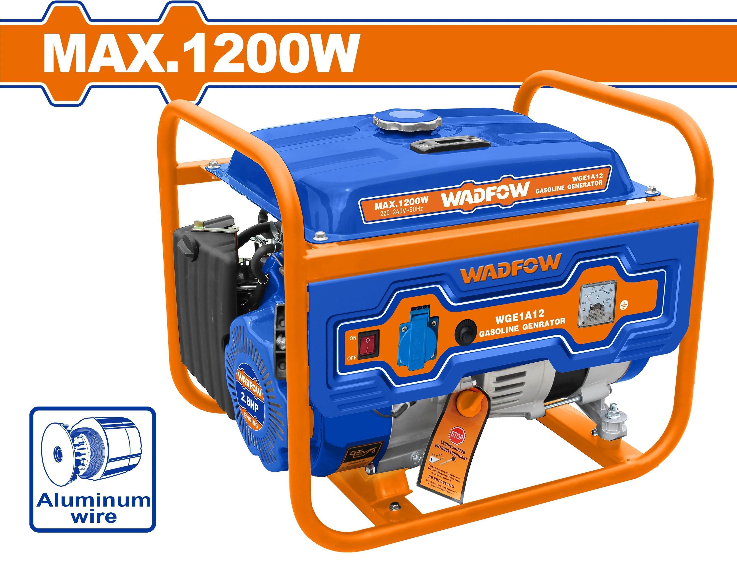 MÁY PHÁT ĐIỆN DÙNG XĂNG 1200W WGEAA02 WADFOW - HÀNG CHÍNH HÃNG