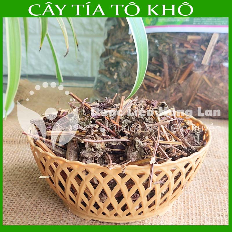 Lá Tía Tô khô đóng gói 500gram