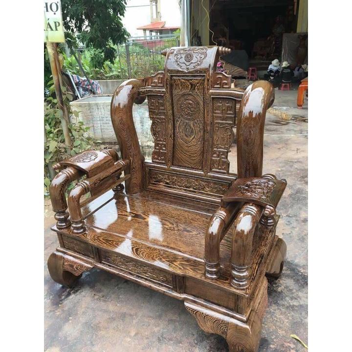 Bộ bàn ghế Tần Thủy Hoàng gỗ mun