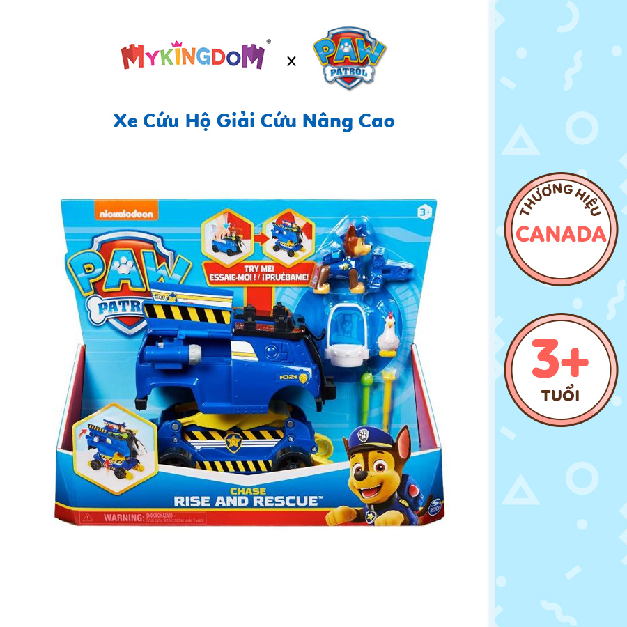 Đồ Chơi PAW PATROL Xe Cứu Hộ Giải Cứu Nâng Cao 6062104