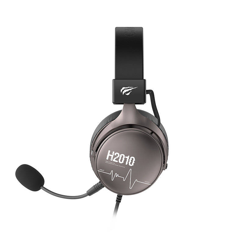 Tai Nghe Gaming Headphone HAVIT H2010D, Driver 50mm, Thiết Kế Khung Thép, Mic Khử Ồn- Hàng Chính Hãng