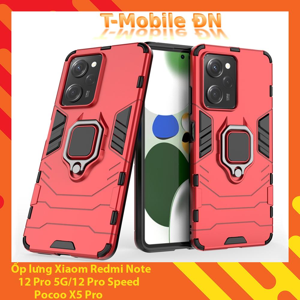 Ốp lưng Xiaomi Redmi Note 12 Pro 5G Speed Poco X5 Pro iRON MAN IRING Nhựa PC cứng viền dẻo chống sốc