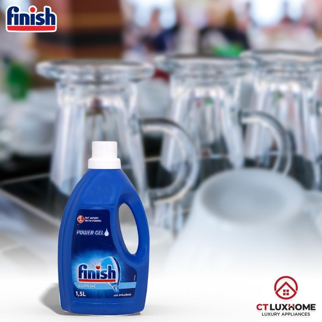 Gel rửa bát Finish Classic 1,5 lít