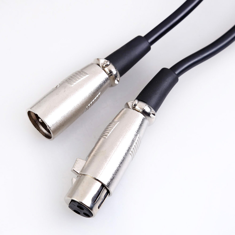 SOAIY Cáp Canon XLR 2 Đầu Đực Cái cho Micro condenser Live Stream Dài 2.5m - Hàng Nhập Khẩu