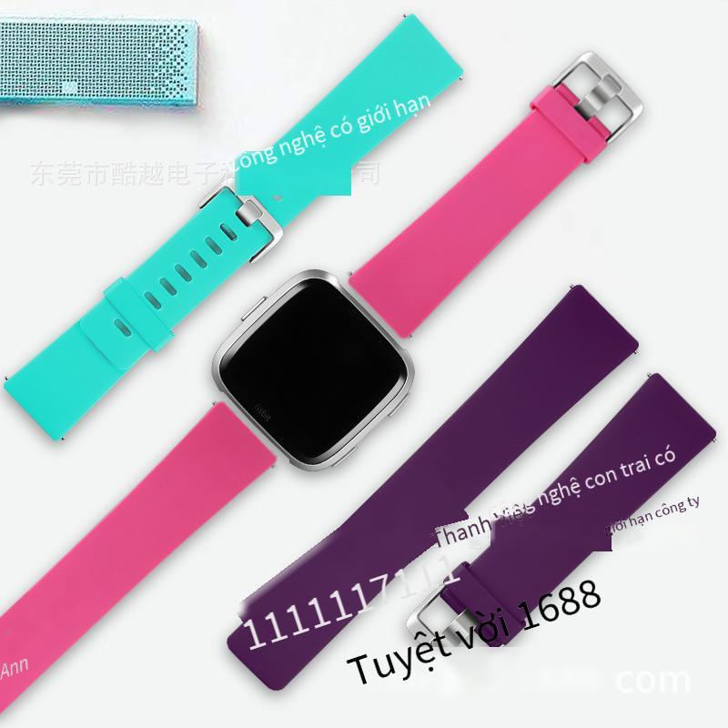 Giá tốt nhất Dây đeo silicon Fitbit Versa Dây đeo cổ tay thể thao Versa2/Lite dây đeo thay thế chính thức 14 màu