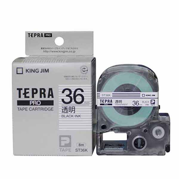 Băng mực in nhãn Tepra cỡ 36mm dùng cho máy KING JIM TEPRA PRO SR970 / SR5900P - HÀNG CHÍNH HÃNG