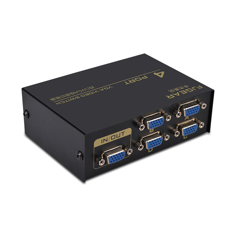 ROGTZ Bộ gộp VGA 4 vào 1 ra FJ - Hàng Nhập Khẩu