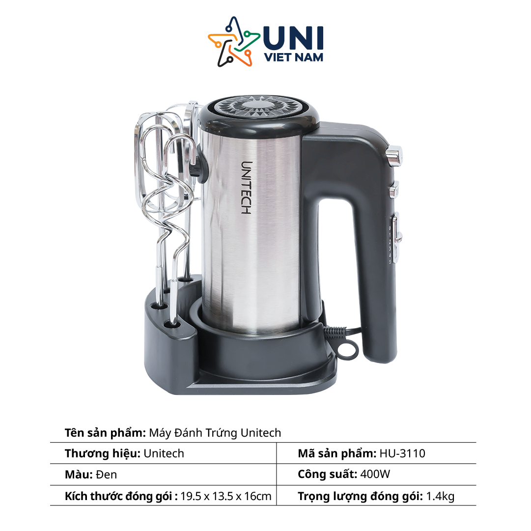 Máy đánh trứng Unitech HU-3110 - Hàng chính hãng