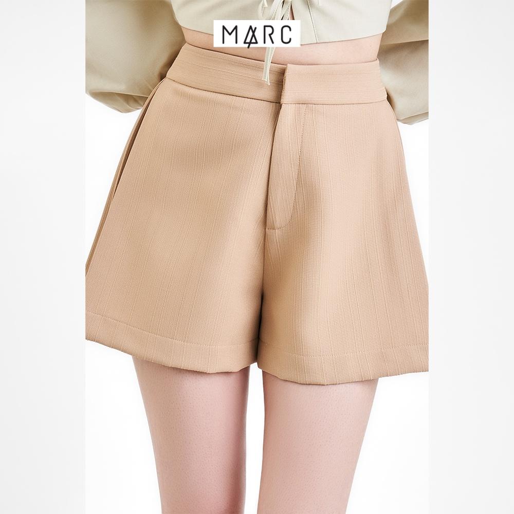 Quần short nữ MARC FASHION form xoè xếp li hông FAST101422