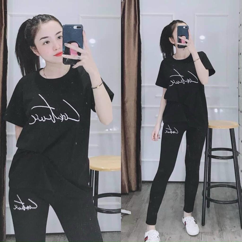 (RẺ VÔ ĐỊCH - KÈM ẢNH THẬT) {Có bigsize tới 85kg} Đồ bộ, set bộ đồ thun nữ quần dài mặc nhà siêu đẹp