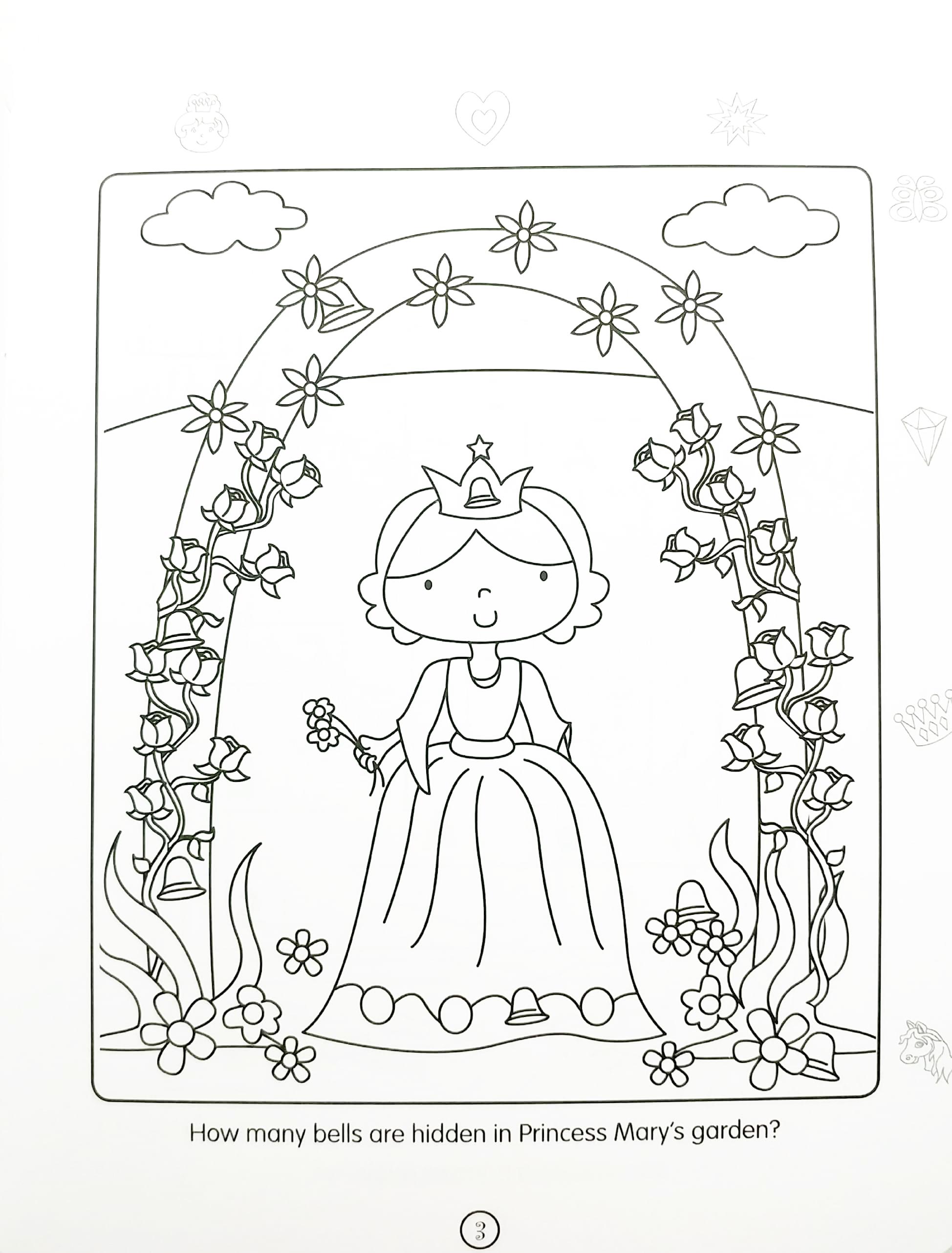 Sách ngoại văn: Princess Sticker Activity Book 4