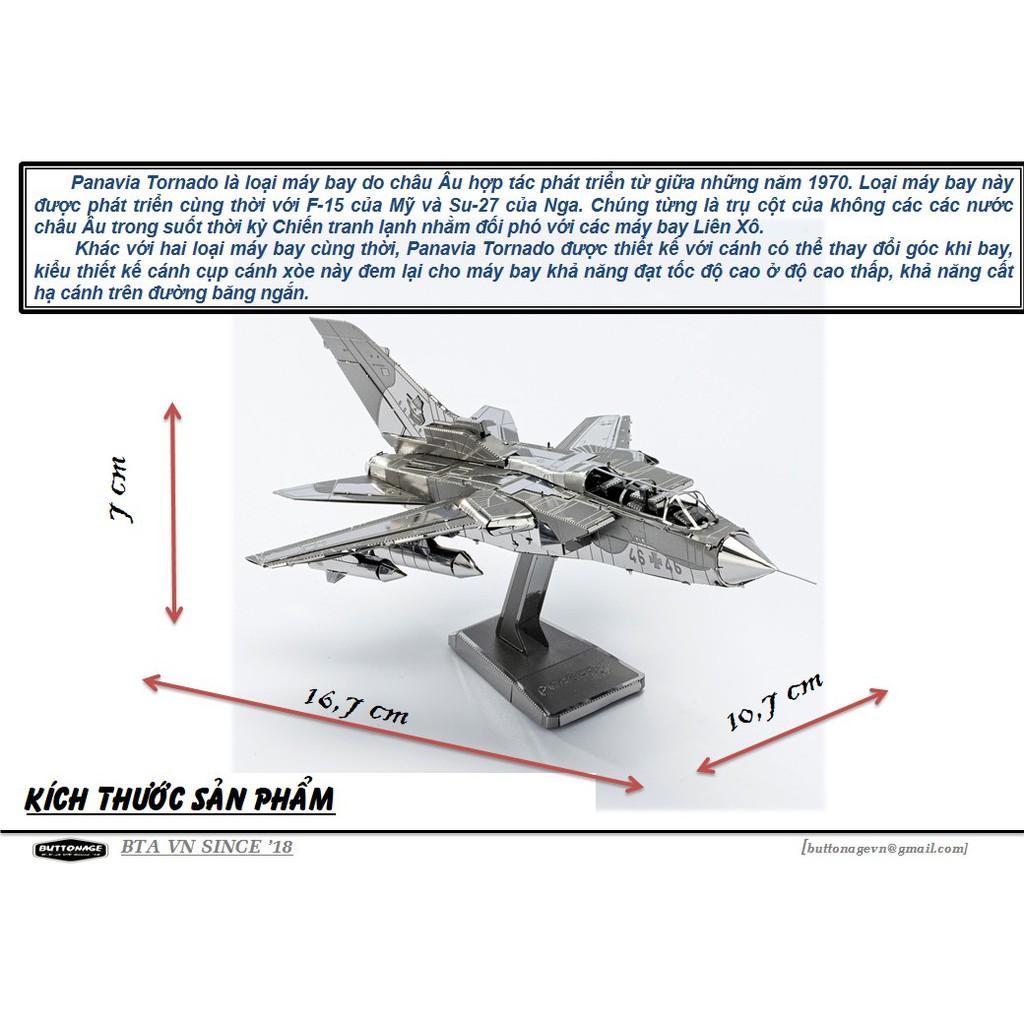 Mô Hình Lắp Ráp 3d Máy Bay Ném Bom Panavia Tornado - Đức