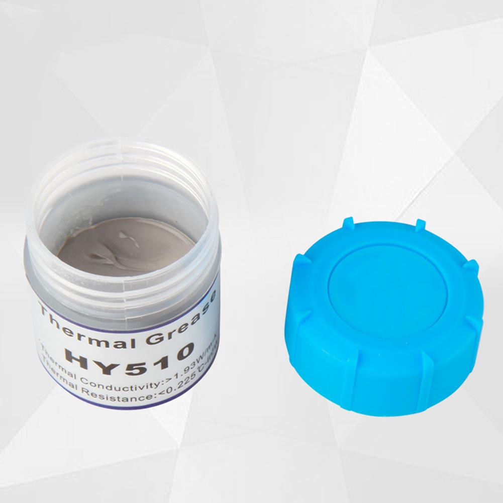 HY510 10G 20G Màu Xám Hợp Chất Silicone Keo Tản Nhiệt Dẫn Điện Dầu Mỡ Tản Nhiệt Cho CPU GPU Chipset Laptop Làm Mát Với Cạp