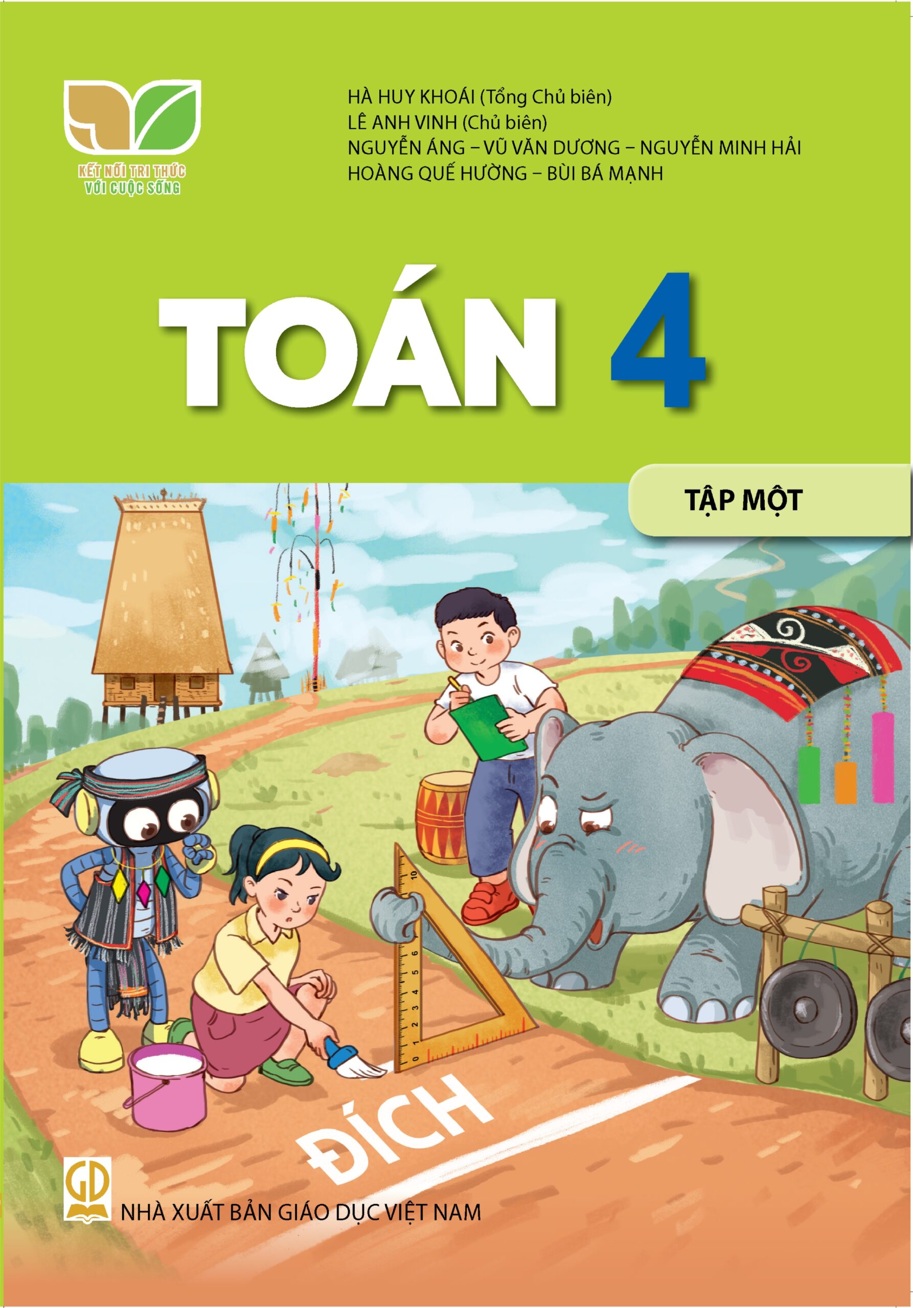 Sách giáo khoa Toán 4- tập một- Kết Nối Tri Thức Với Cuộc Sống (Kèm Nilon bọc Sách)