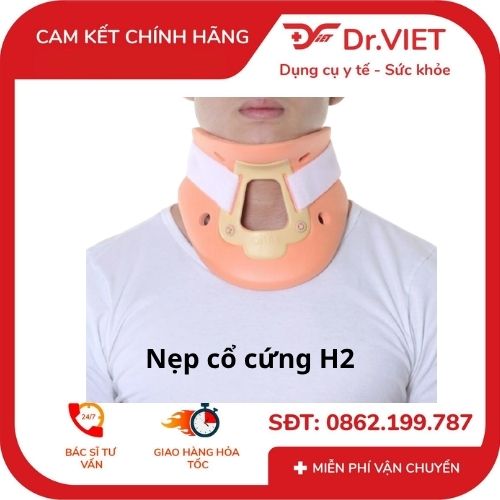 Nẹp cổ cứng H2 (S, M, L)