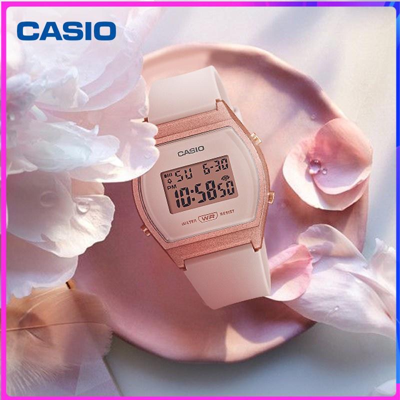 Đồng hồ nữ dây nhựa Casio Standard chính hãng LW-204-4ADF