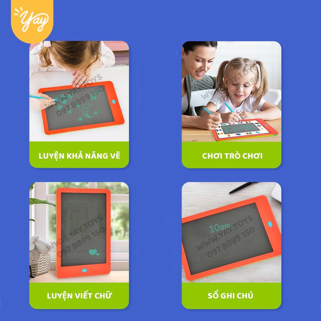 Bảng Viết Vẽ Tự Xoá Điện Tử LCD Thông Minh Cho Bé 3+ Mideer